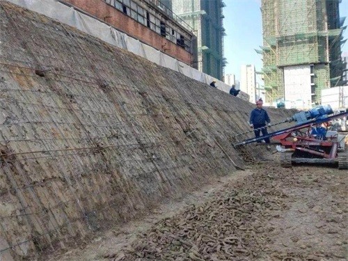 宁津建筑边坡支护